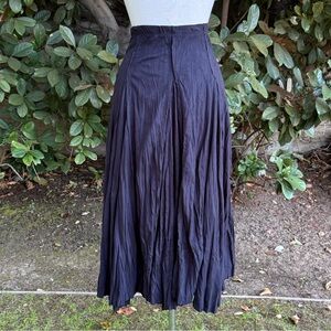 NWT Clothes Compact USA rare crinkle felt midi skirt - size M